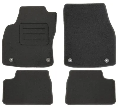 Produktbild von Fußmatten-Set für Opel Astra H (GTC + Caravan + Limo), 4-teilig, Schwarz
