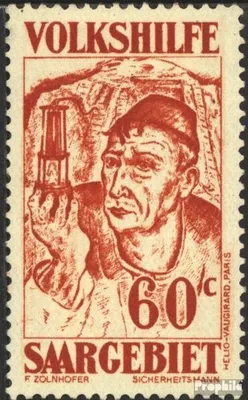 Produktbild von Briefmarken Saarland 1931 Mi 145 gestempelt Volkshilfe: Gemälde (III)