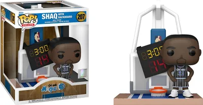 Produktbild von Funko FK86311 - NBA Legends POP! Sports Deluxe Vinyl Figur Shaq w/Backboard 16 cm - Neu