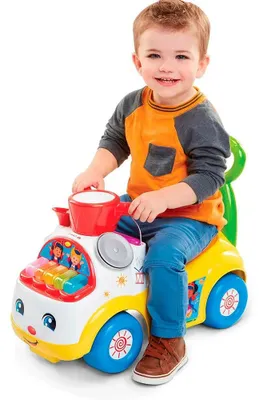 Produktbild von Fisher-Price Little People Music Parade Ride-On, 1 Jahr(e), Mehrfarbig, Batterien erforderlich