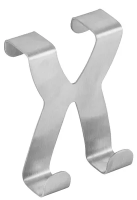 Produktbild von Türhaken Türgarderobe Kleiderhaken - Edelstahl - Silber - 1 Stück - Für Flur und Wohnzimmer