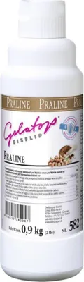 Produktbild von Dreidoppel Eisflip Praline Gelatop Dessertsauce flüssig 1000ml