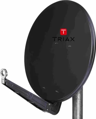 Image de Antenne parabolique TRIAX ALU SAT, 97 x 104 cm, gris ardoise, 1 pièce.