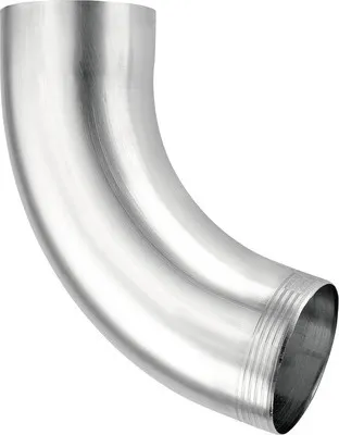 Produktbild von Zambelli Regenrohrbogen 72° Titanzink 76mm 132435-E-ZAM