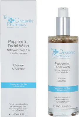 Produktbild von For Oily , Combination or blemished skin The Organic Pharmacy Peppermint Facial Wash