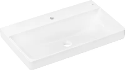Produktbild von hansgrohe Waschtisch Xelu Q 800x480mm, m Hahnl., ohne Überlauf, weiß