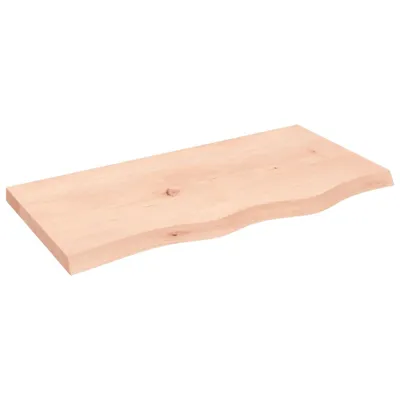 Obrázok produktu pre Stolová doska 80x40x(2-4) cm neošetrený dubový masív