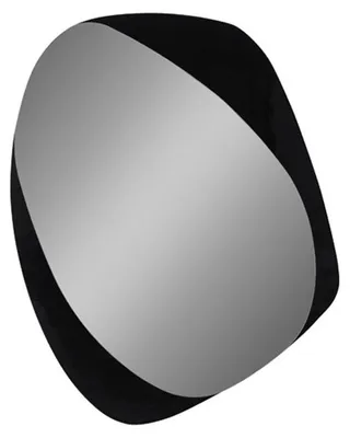 Obrázek produktu pro Zrcadlo Spiegel Modern, černé barvy, elegantní, nástěnné, dekorativní, designové