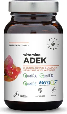 Productafbeelding van Aura Herbals vitamine adek 90 capsules BI5673