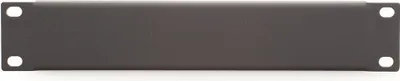 Produktbild von 10” Blindabdeckung , 1 HE, Schwarz