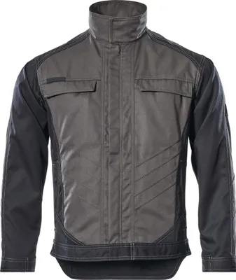 Produktbild von Mascot Arbeitsjacke Fulda Größe XXL dunkelanthrazit / schwarz 65% Polyester / 35% Baumwolle - 12209-442-1809