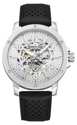 Produktbild von Armbanduhr Automatic Automatic Leather Black - Silver