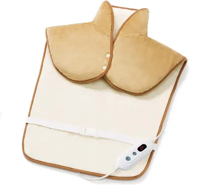 Productafbeelding van Verwarmingskussen type p-5.4, verwarmingskussen voor nek en rug, warmtekussen met automatische uitschakeling, snelle verwarming, turbowarmte, 60 x 90 cm, wasbaar