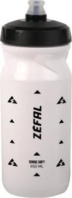 Produktbild von Zéfal Trinkflasche Sense Soft Weiß 650 - leichte, dichte Sporttrinkflasche 65...