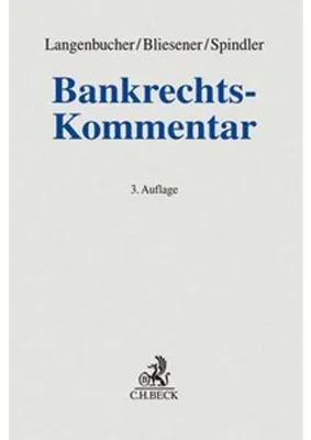 Obrázek produktu pro Bankrechts-Kommentar