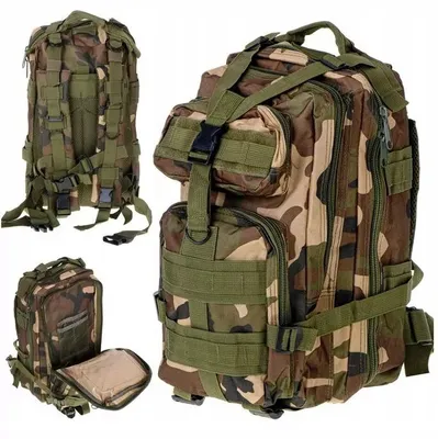 Zdjęcie produktu dla Plecak Wojskowy Taktyczny Militarny Survival 28L Xj046Moro