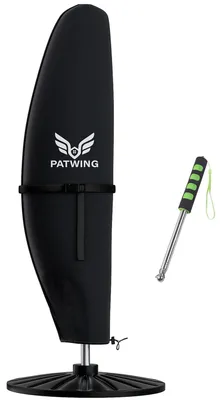 Image de Housse de protection pour parasol, en Oxford 600D, avec support pour le mât