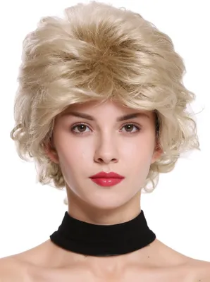 Produktbild von WIG ME UP Perücke kurz toupiert 80er Jahre Blond M-270-22