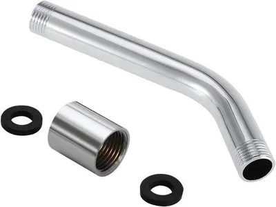 Produktbild von Famanu Verlängerungsrohr für Duschkopf - 16,5 cm, Edelstahl, G 1/2