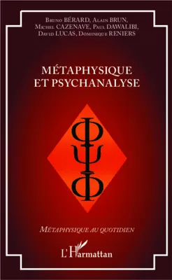 Produktbild von Métaphysique et psychanalyse