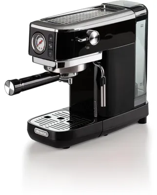 Produktbild von Ariete 1381 Siebträger-Espressomaschine Slim Line schwarz mit Manometer