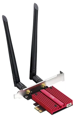 Produktbild von Cudy Wi-Fi 6E Bluetooth 5.3 PCIe-Adapter AX5400 mit OFDMA, WE3000S