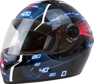 Image de HELIX MUST 3D 390 km/h bleu foncé décor S