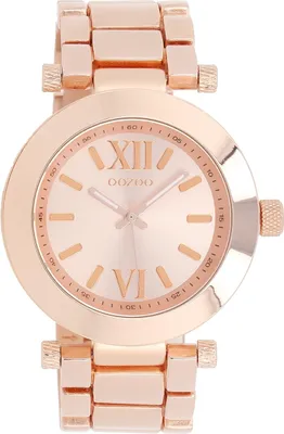Produktbild von Oozoo Armbanduhr rosegold Metall Vintage Series Herren Analog-Quarzuhr UOC5754A