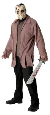 Produktbild von Jason Hockey Maske & Jason Voorhess Shirt