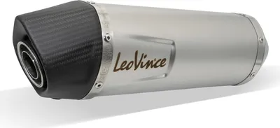 Image de Échappement arrière LeoVince LV ONE EVO en acier inoxydable et carbone, avec homologation (ABE) pour Kawasaki Z 750