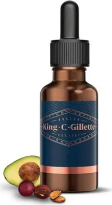 Immagine prodotto di Olio per barba King C Gillette (30 ml)