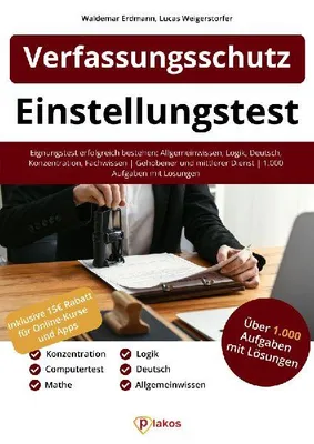 Produktbild von Einstellungstest Verfassungsschutz