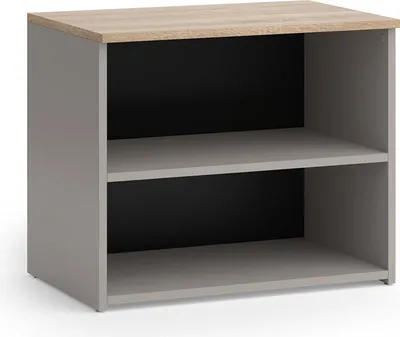 Produktbild von Lowboard Vicco Wido Greige 60 x 50 cm mit 2 Fächern, Model 56615