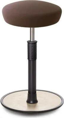 Produktbild von Sitz- Stehhocker Free Tall Hutsitz Gestrick Braun schwarz /cremeweiß.