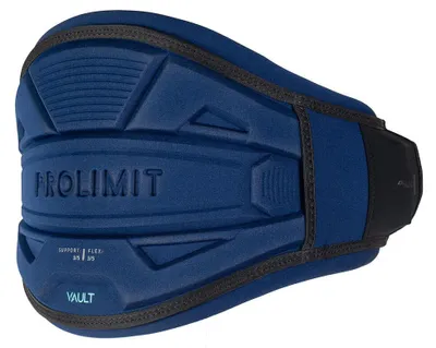 Productafbeelding van ProLimit windsurf-trapez met taillebescherming, marineblauw, geschikt voor neopreenpakken en trapezes van maat 54/XL