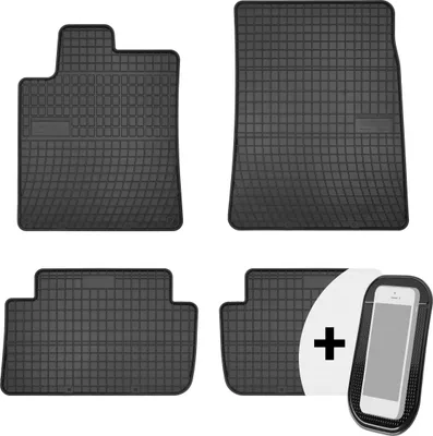 Produktbild von Gummimatten Auto Fußmatten Automatten Passgenau 4-teilig Set - passend für Citroen C5 I Peugeot 407 2001-2008