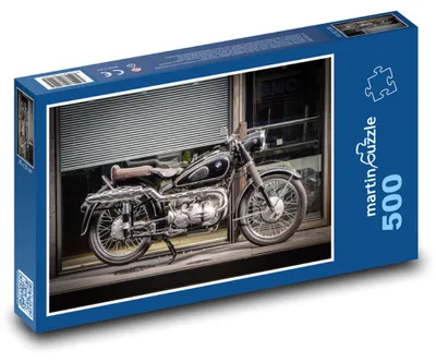 Obrázek produktu pro Puzzle 500 Klasický historický motocykl - martinpuzzle