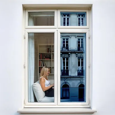 Produktbild von DIMEXACT - Spiegelfilm ohne Tain -Klebstoff für Anti -Look und Anti -Hitze für Fenster weniger als 1,2 m², Glasblau, Lichtübertragung von 12%, 1,52 m x H: 10 m, in Roll -152 cm x 10 m - en Rouleau