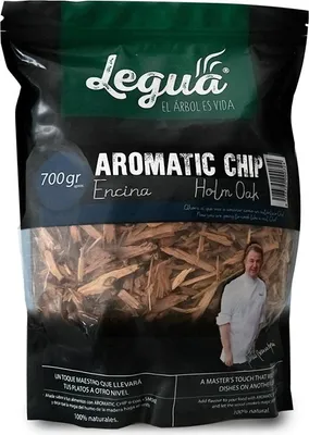 Image de Chips De Fumage Chêne Legua Fumage Naturel Au Chêne En Doypack Refermable - Legua
