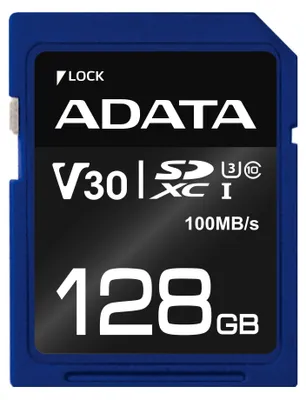 Produktbild von Premier Pro 128 GB SDXC (UHS-I U3, Class 10, V30)