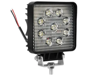 Obrázok produktu pre Lampa robocza 12/24V, 9x3W, 9 diod CREE, 117x117x45mm