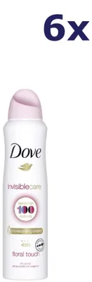 Produktbild von 6x Dove Deospray – Invisible Care 250 ml