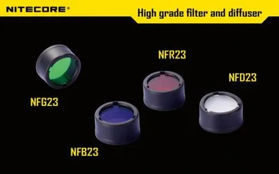 Produktbild von Nitecore Farbfilter Filter 23mm NFR NFB NFR NFD 23