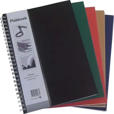 Produktbild von Papyrus - Scrapbook 330x230mm 40 Blatt sortiert | 5 Stück