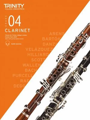 Obrázok produktu pre Trinity College London Clarinet Exam Pieces from 2023: Grade 4