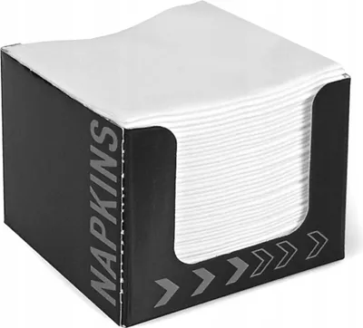 Zdjęcie produktu dla Serwetki Duni białe 20 x 20 cm 50 sztuk