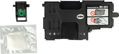 Produktbild von vhbw Resttintenbehälter kompatibel mit Canon MAXIFY GX4050, GX4040, GX3050, GX3040 Tintenstrahldrucker - Wartungsbox
