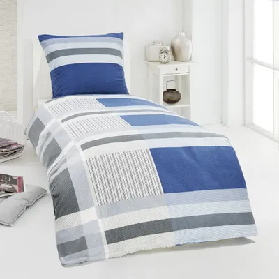 Produktbild von Microfaser Flausch Fleece Winter Bettwäsche Kuschel weich 135x200 Kissenbezug, Design - Motiv:Design 2