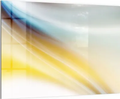 Produktbild von DEQORI Magnettafel Glas 120x90 cm 'Warmer Farbverlauf' beschreibbar Whiteboard