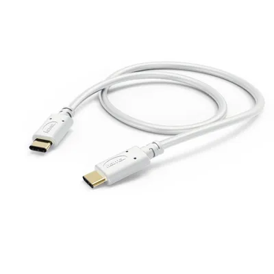 Immagine prodotto di Cavo di ricarica/dati Hama da USB Tipo-C a Tipo-C 1,5 m bianco